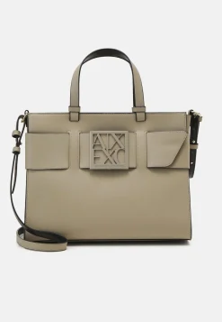 ARMANI EXCHANGE Borsa a tracolla nera da donna in pelle sintetica