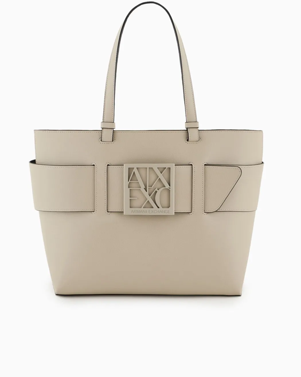 ARMANI EXCHANGE Borsa a tracolla nera da donna in pelle sintetica