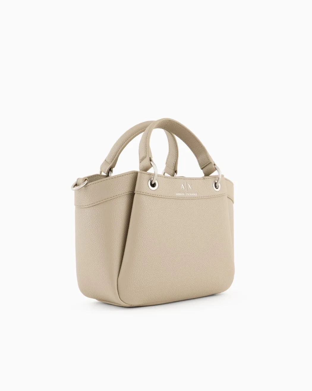 ARMANI EXCHANGE Borsa in ecopelle con dettaglio tracolla