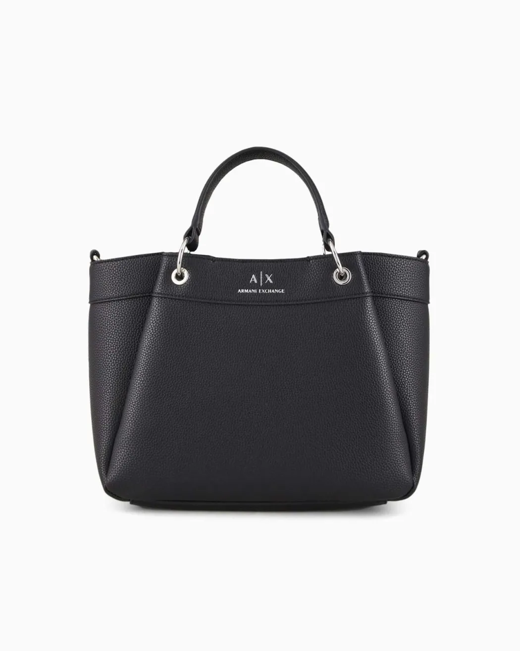 ARMANI EXCHANGE Borsa in ecopelle con dettaglio tracolla