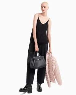 ARMANI EXCHANGE Borsa top handle da donna a mano