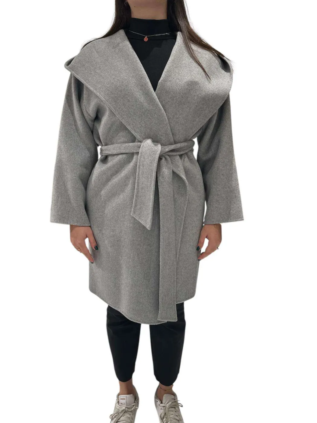 ARROLD'S CAPPOTTO DONNA - MAXI MAR CAPPUCCIO