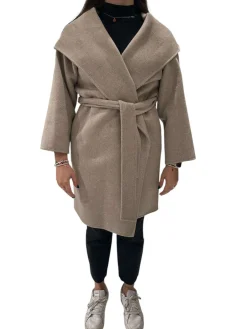 ARROLD'S CAPPOTTO DONNA - MAXI MAR CAPPUCCIO