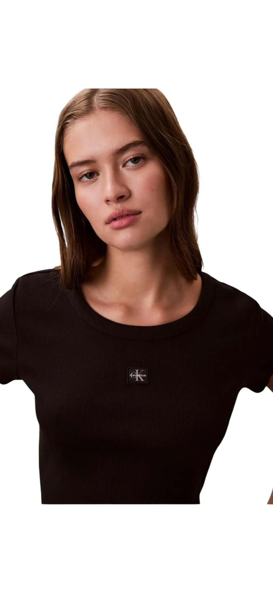 CALVIN KLEIN LABEL T-SHIRT DONNA - LV047C200G