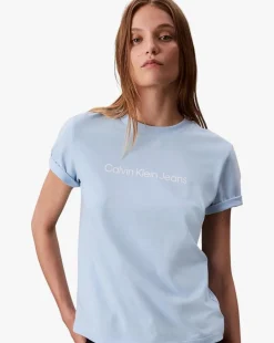 CALVIN KLEIN LOGO CLASSIC T-SHIRT DONNA - LV047C912G
