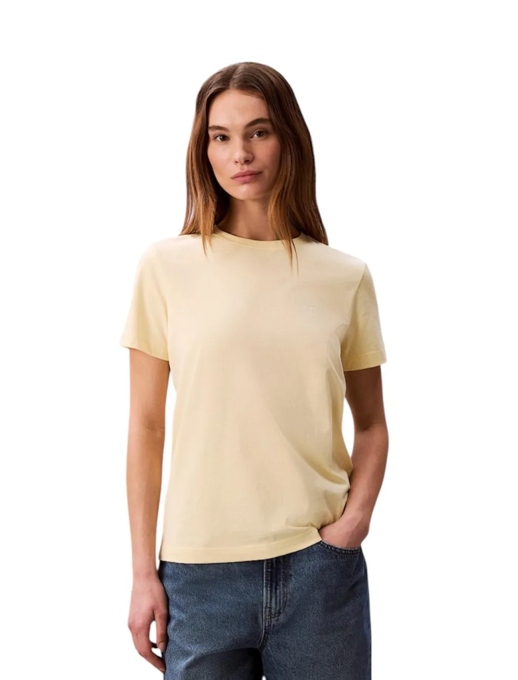 CALVIN KLEIN MONOGRAM T-SHIRT DONNA - LV047B224G