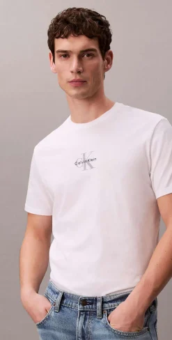 CALVIN KLEIN T-SHIRT MICRO MONOLOG - LV04RB866G