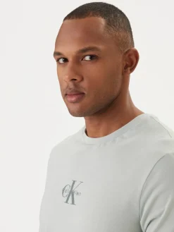 CALVIN KLEIN T-SHIRT MICRO MONOLOG - LV04RB866G