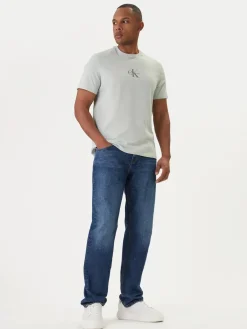 CALVIN KLEIN T-SHIRT MICRO MONOLOG - LV04RB866G