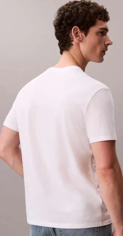 CALVIN KLEIN T-SHIRT MICRO MONOLOG - LV04RB866G