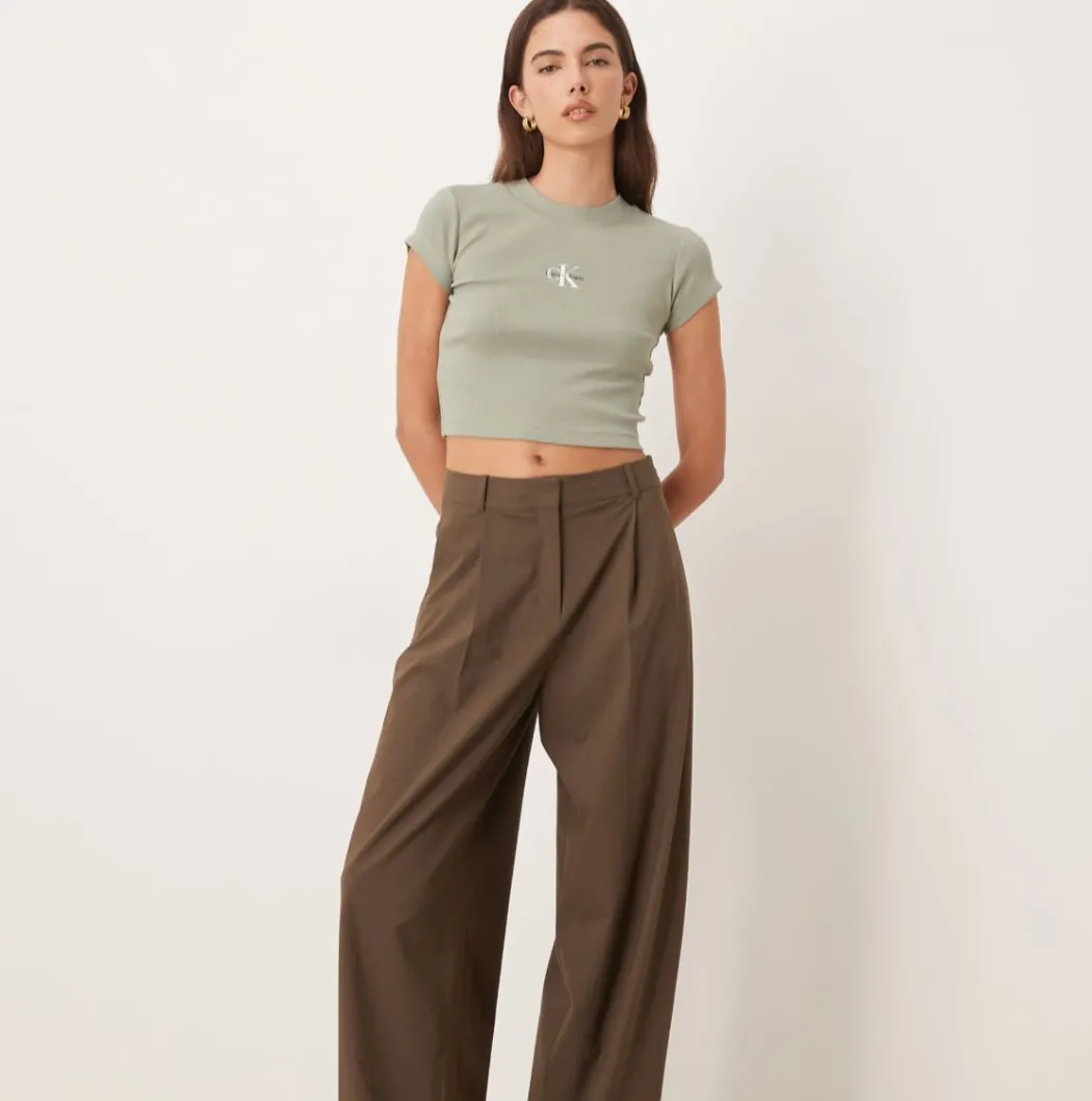 CALVIN KLEIN T-SHIRT UNISEX ADULTO - LV047AB802