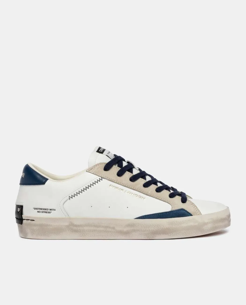 CRIME LONDON SNEAKERS DISTRESSED LO -19003PP8