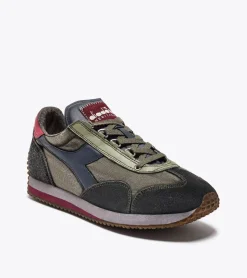 DIADORA EQUIPE H DIRTY STONE WASH EVO SNEAKERS - 201174736