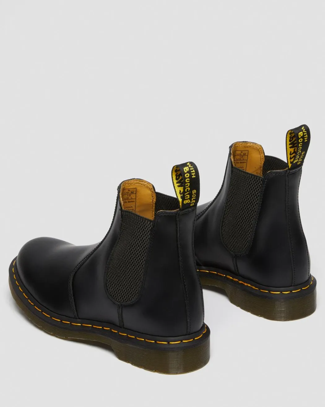 DR.MARTENS BEATLES 2976 YS BLACK SMOOTH