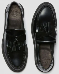 DR.MARTENS Mocassino Adrian Black Polished Smooth