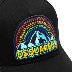 DSQUARED CAPPELLO - BCM0580 DSQ2 RAINBOW PATCH