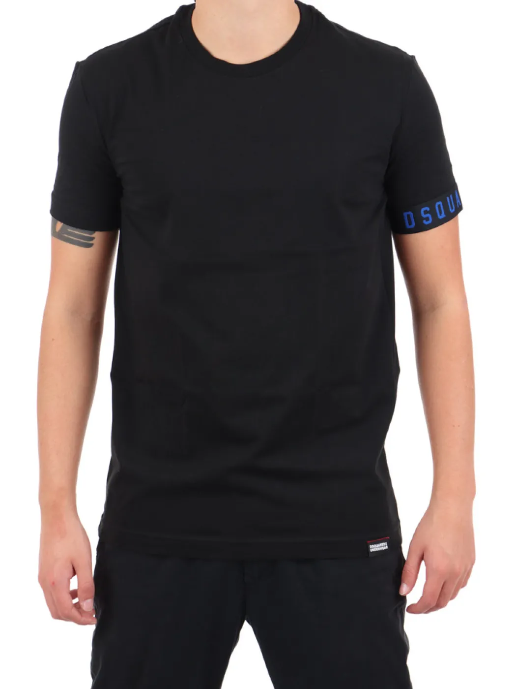 DSQUARED ROUND NECK T-SHIRT - D9M3S4870
