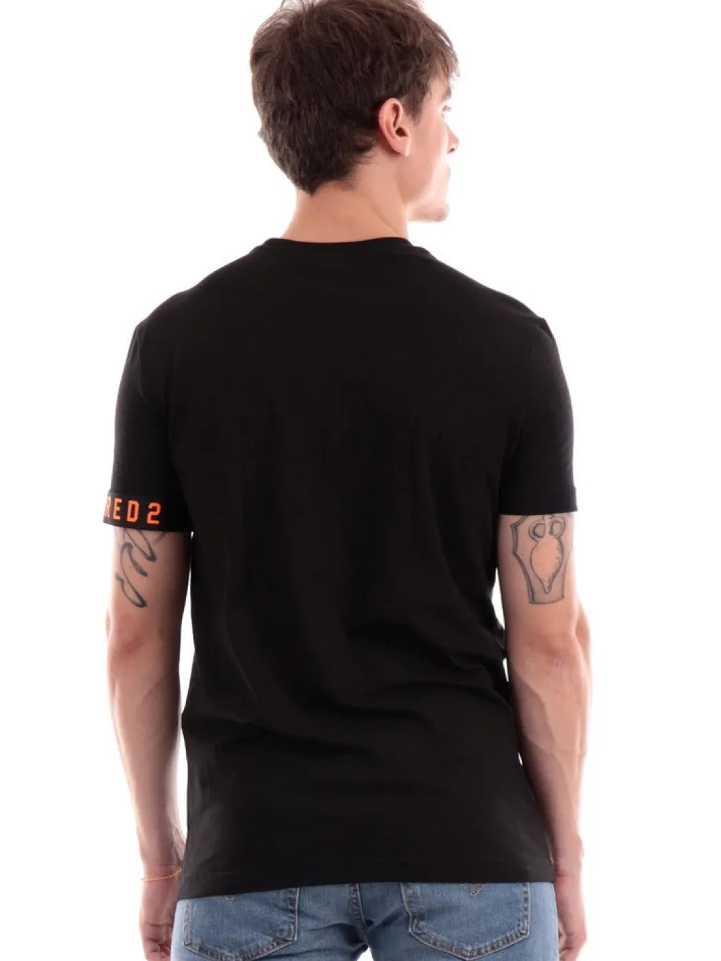 DSQUARED ROUND NECK T-SHIRT - D9M3S4870