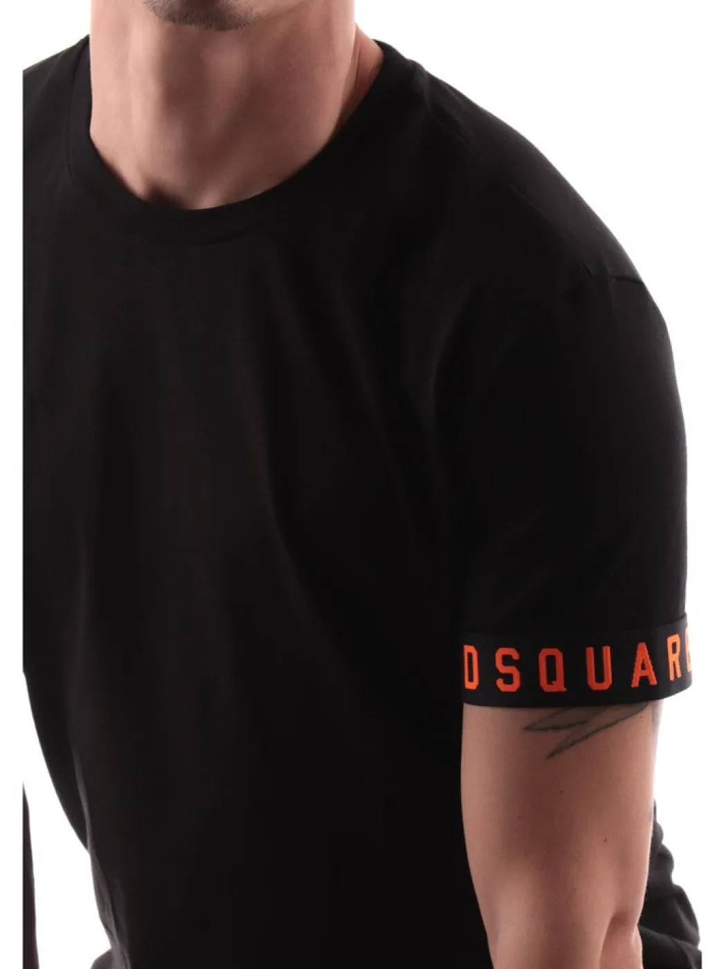 DSQUARED ROUND NECK T-SHIRT - D9M3S4870