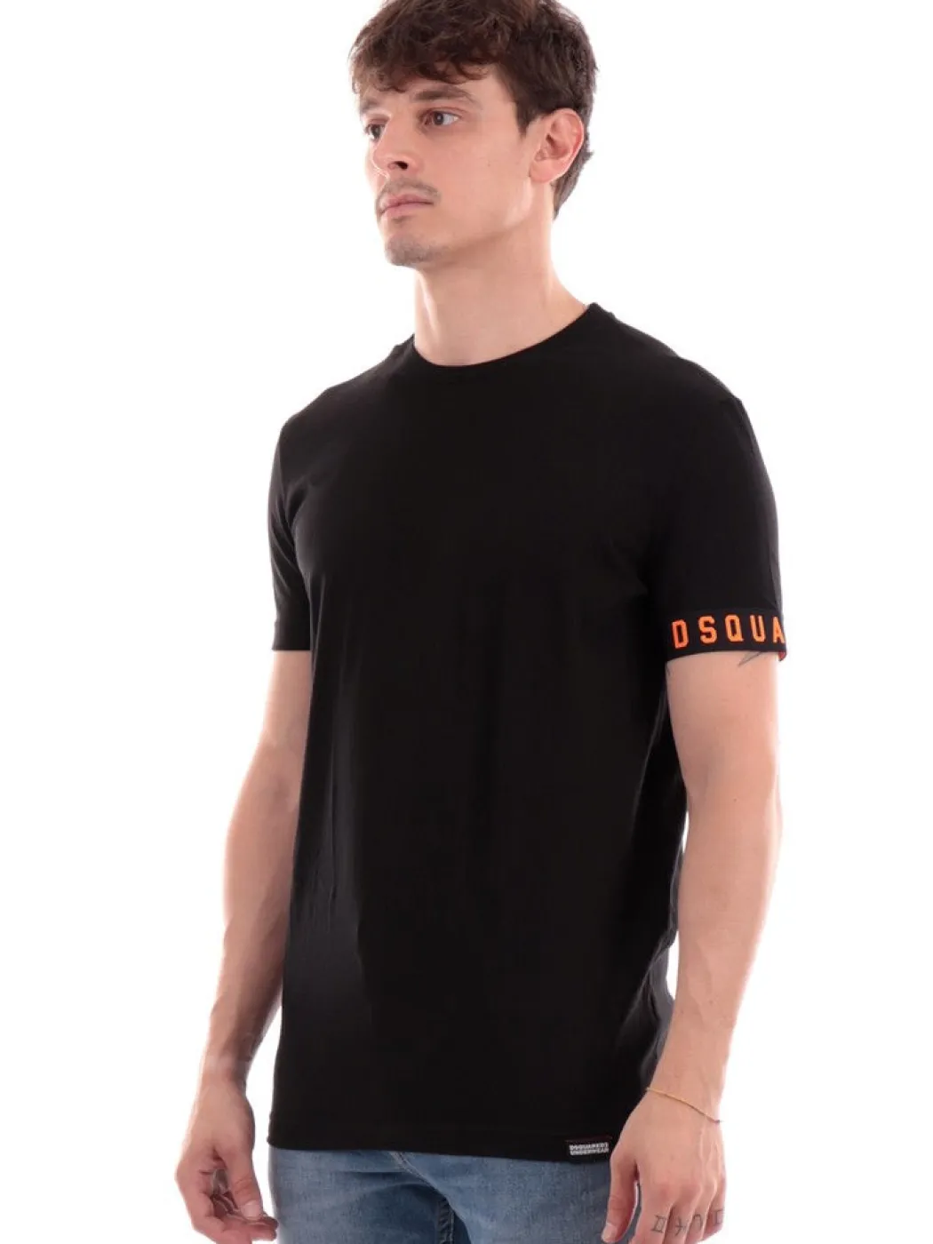 DSQUARED ROUND NECK T-SHIRT - D9M3S4870