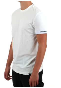 DSQUARED ROUND NECK T-SHIRT - D9M3U4810