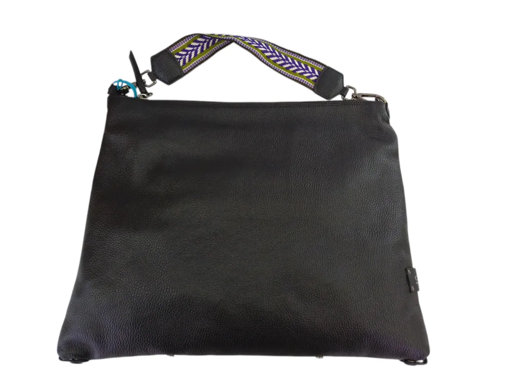 GABS BORSA A SPALLA DONNA FILIPPA TG L - BULL+NASTRO SPIGATO - G011380T3-X2801
