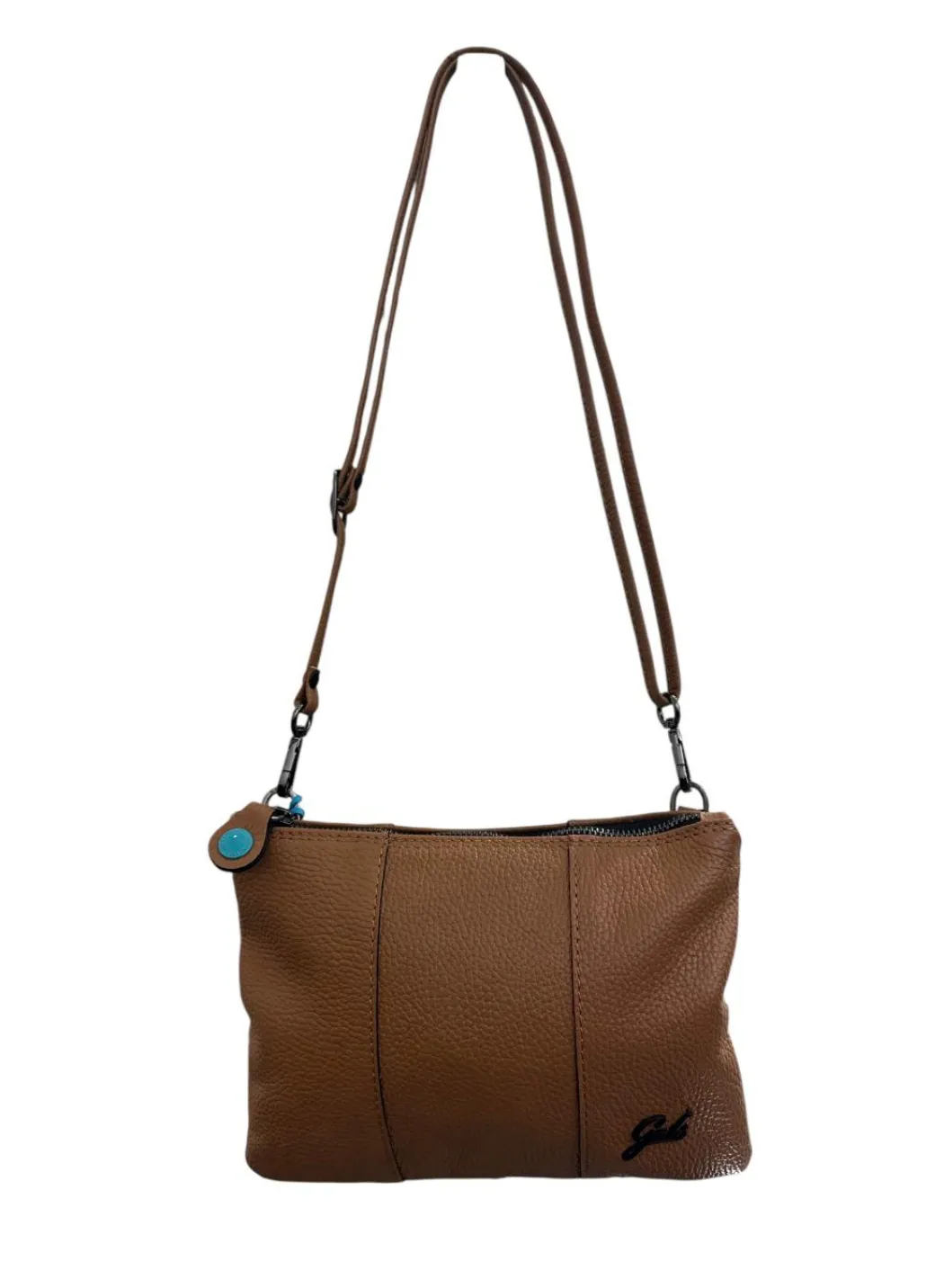 GABS Pochette BEYONCE in pelle di vitello martellata