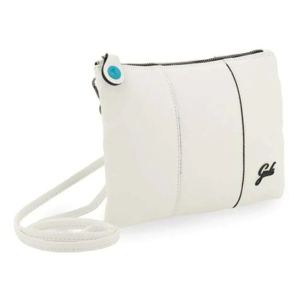 GABS Pochette BEYONCE in pelle di vitello martellata