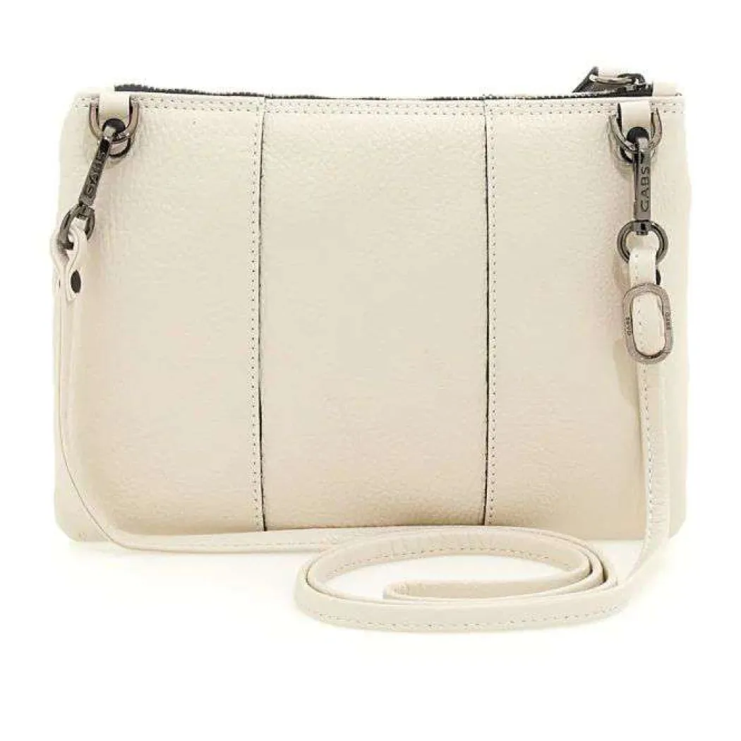 GABS Pochette BEYONCE in pelle di vitello martellata