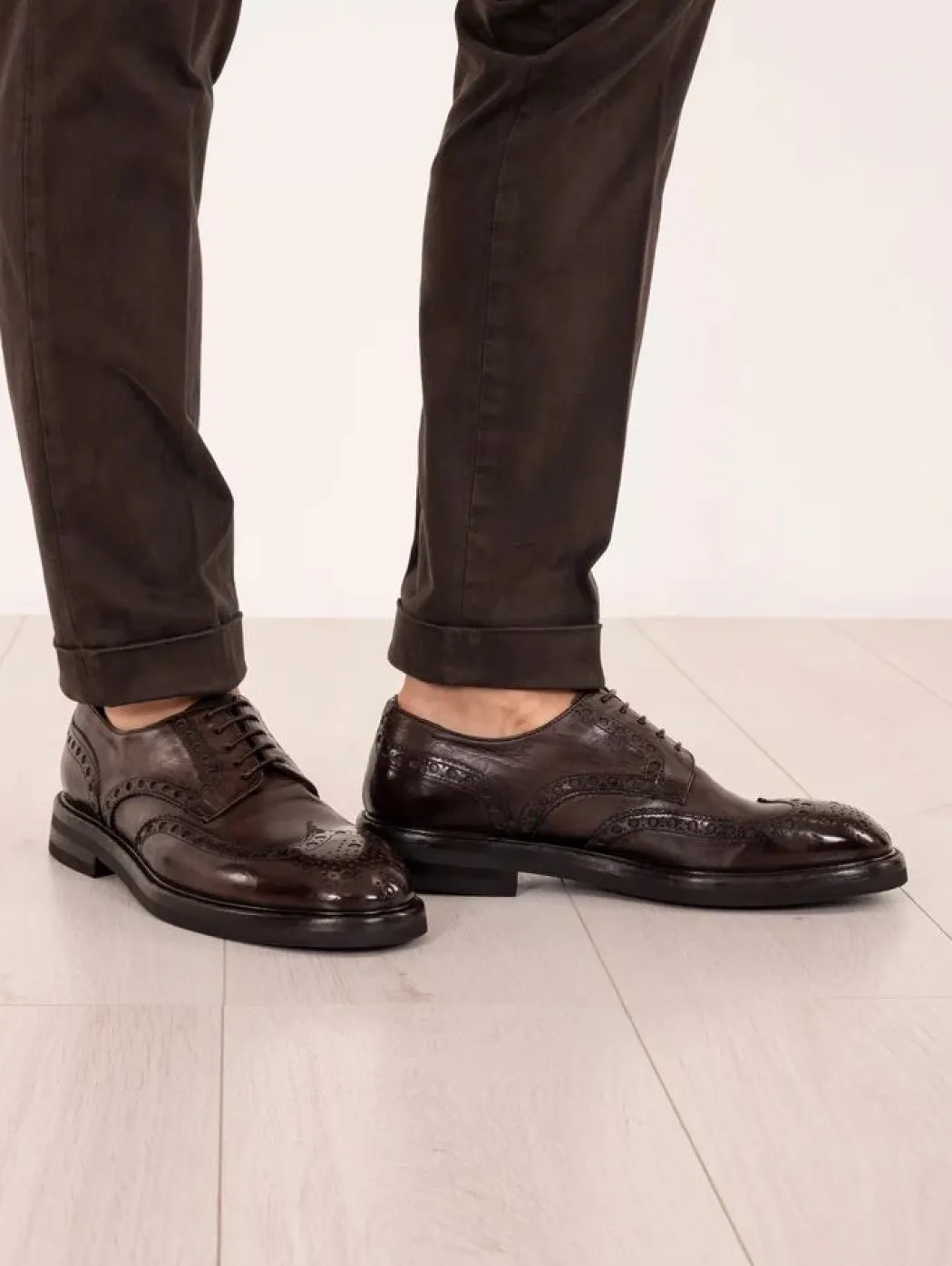 GREEN GEORGE SCARPA UOMO DERBY -6013