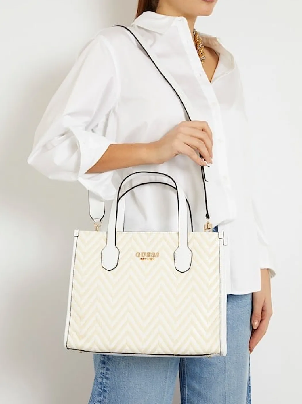GUESS BORSA A MANO DONNA SILVANA - HWCV8665220
