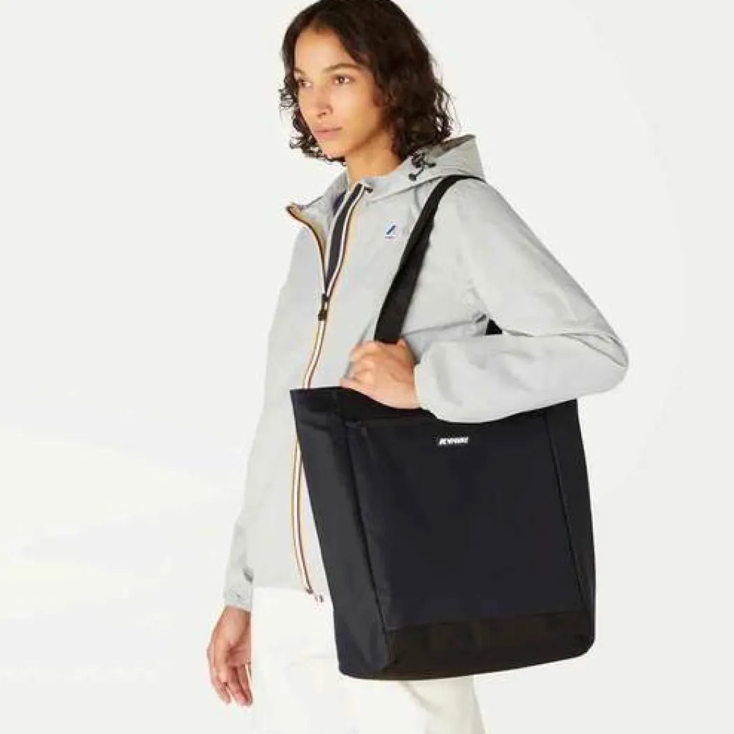 K-WAY BORSA A SPALLA ELLIANT BLACK PURE -K7116NW
