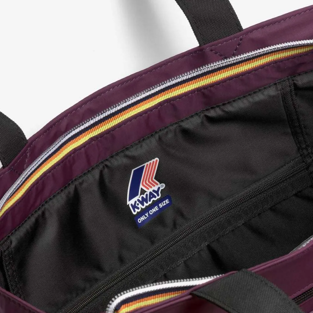 K-WAY BORSA A SPALLA ELLIANT BLACK PURE -K7116NW