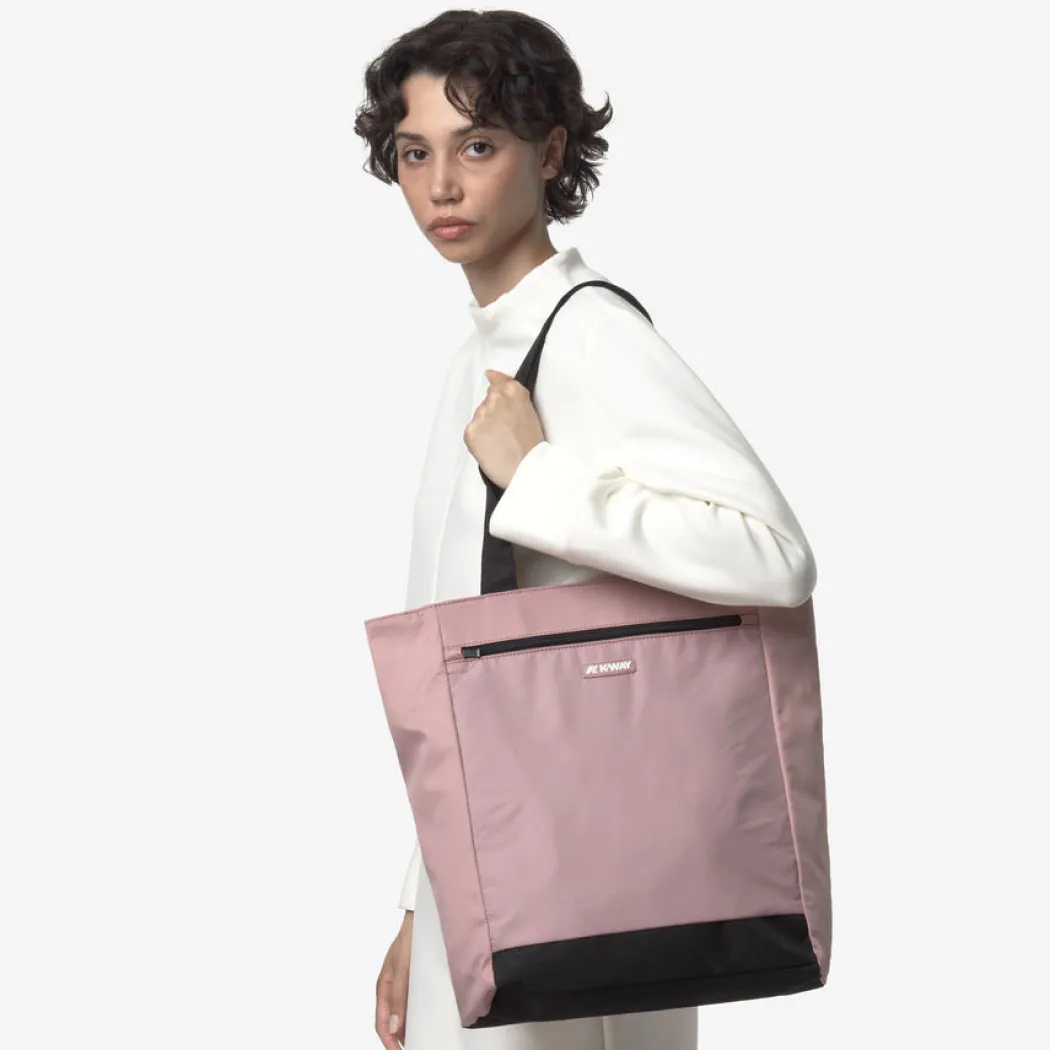 K-WAY BORSA A SPALLA ELLIANT BLACK PURE -K7116NW