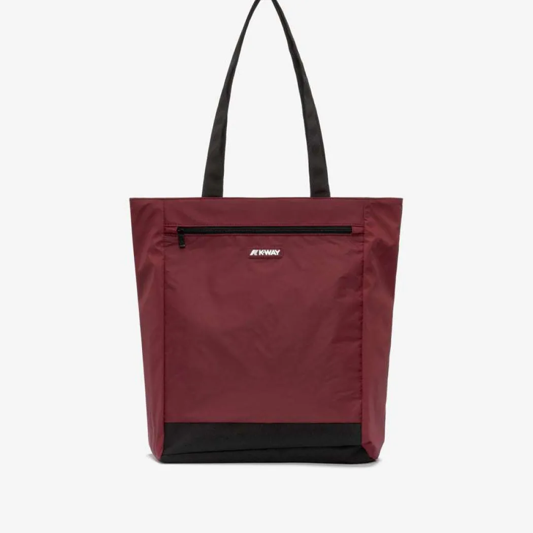 K-WAY BORSA A SPALLA ELLIANT BLACK PURE -K7116NW