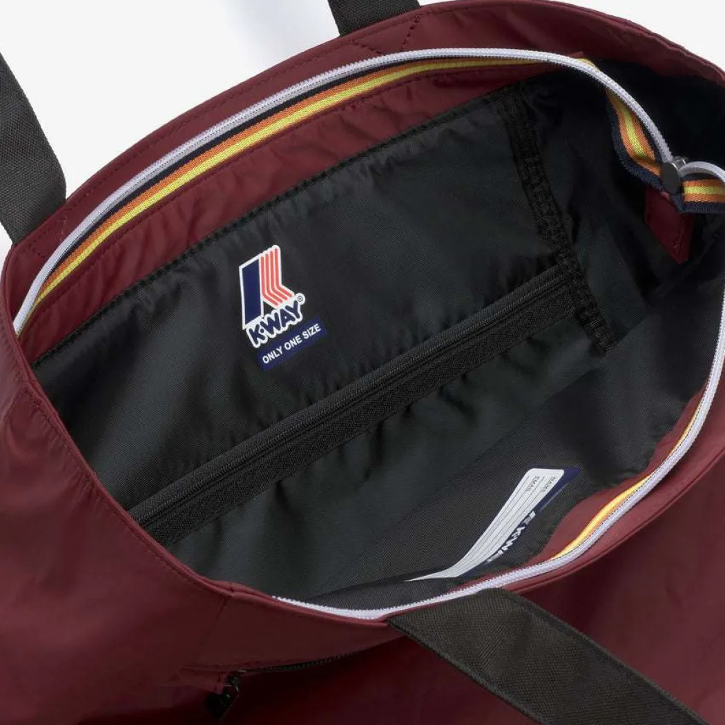 K-WAY BORSA A SPALLA ELLIANT BLACK PURE -K7116NW