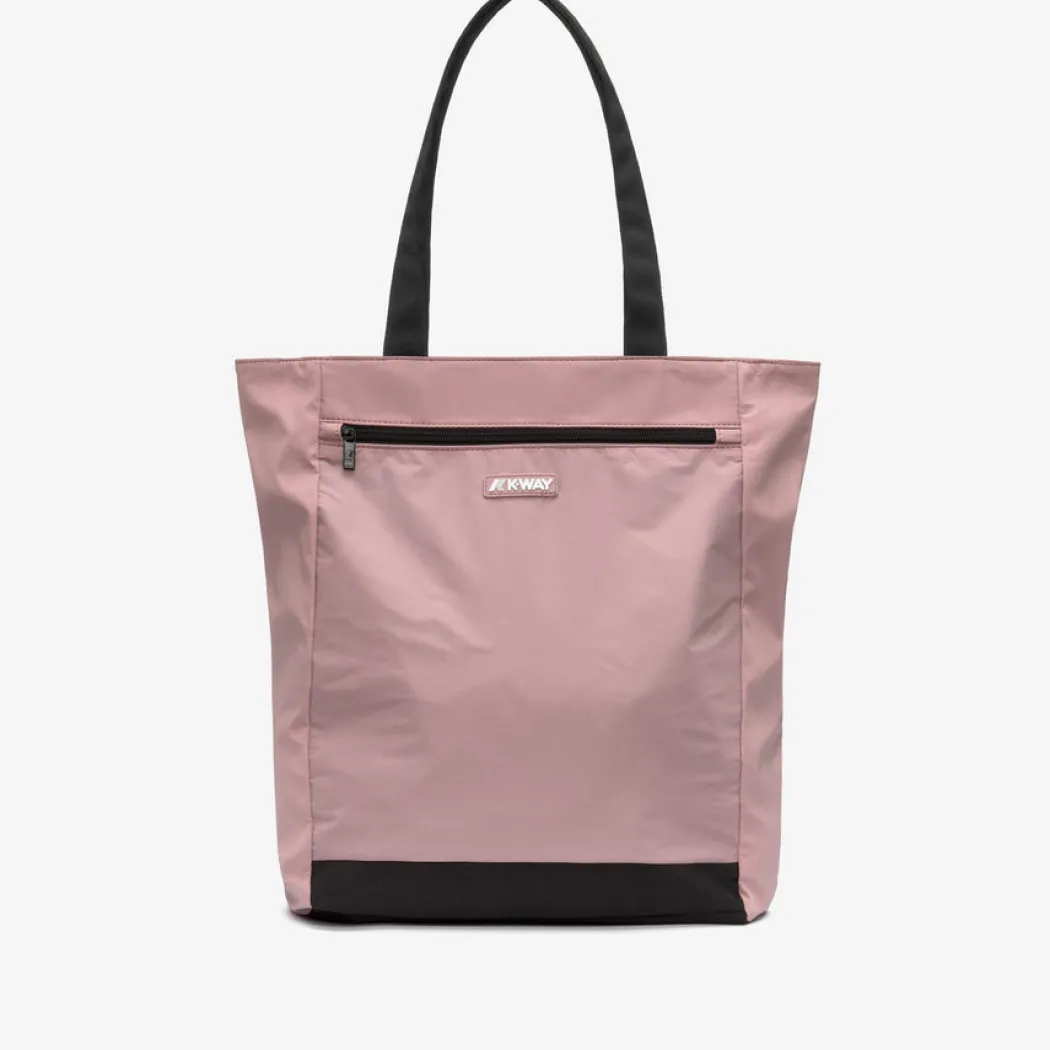K-WAY BORSA A SPALLA ELLIANT BLACK PURE -K7116NW