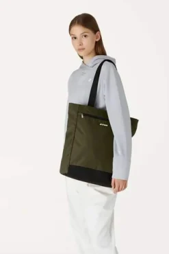 K-WAY BORSA A SPALLA ELLIANT BLACK PURE -K7116NW