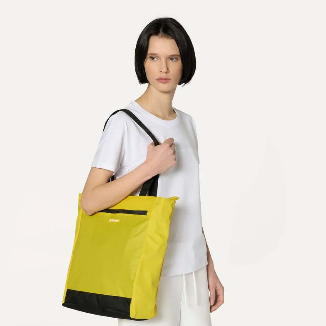 K-WAY BORSA A SPALLA ELLIANT BLACK PURE -K7116NW