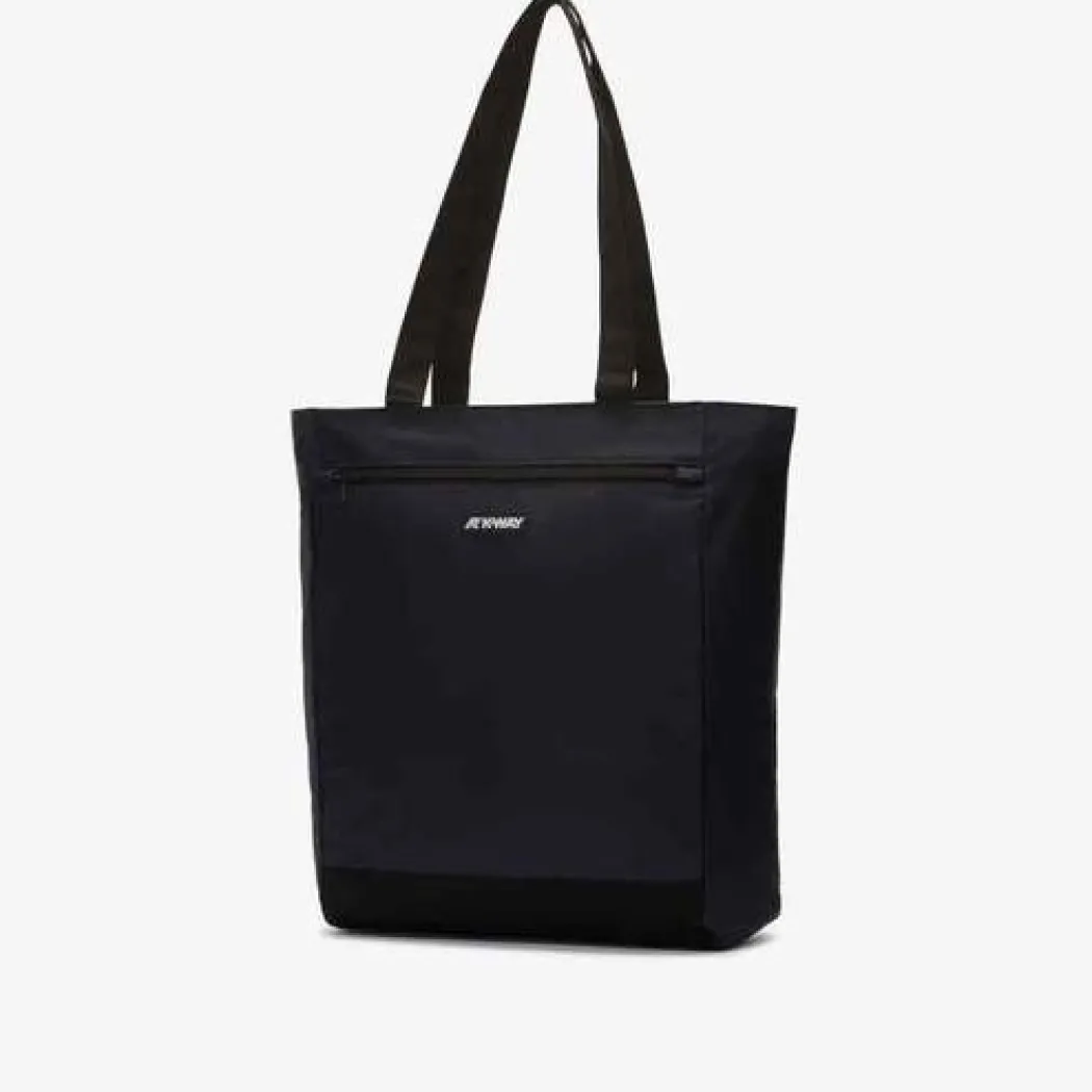 K-WAY BORSA A SPALLA ELLIANT BLACK PURE -K7116NW