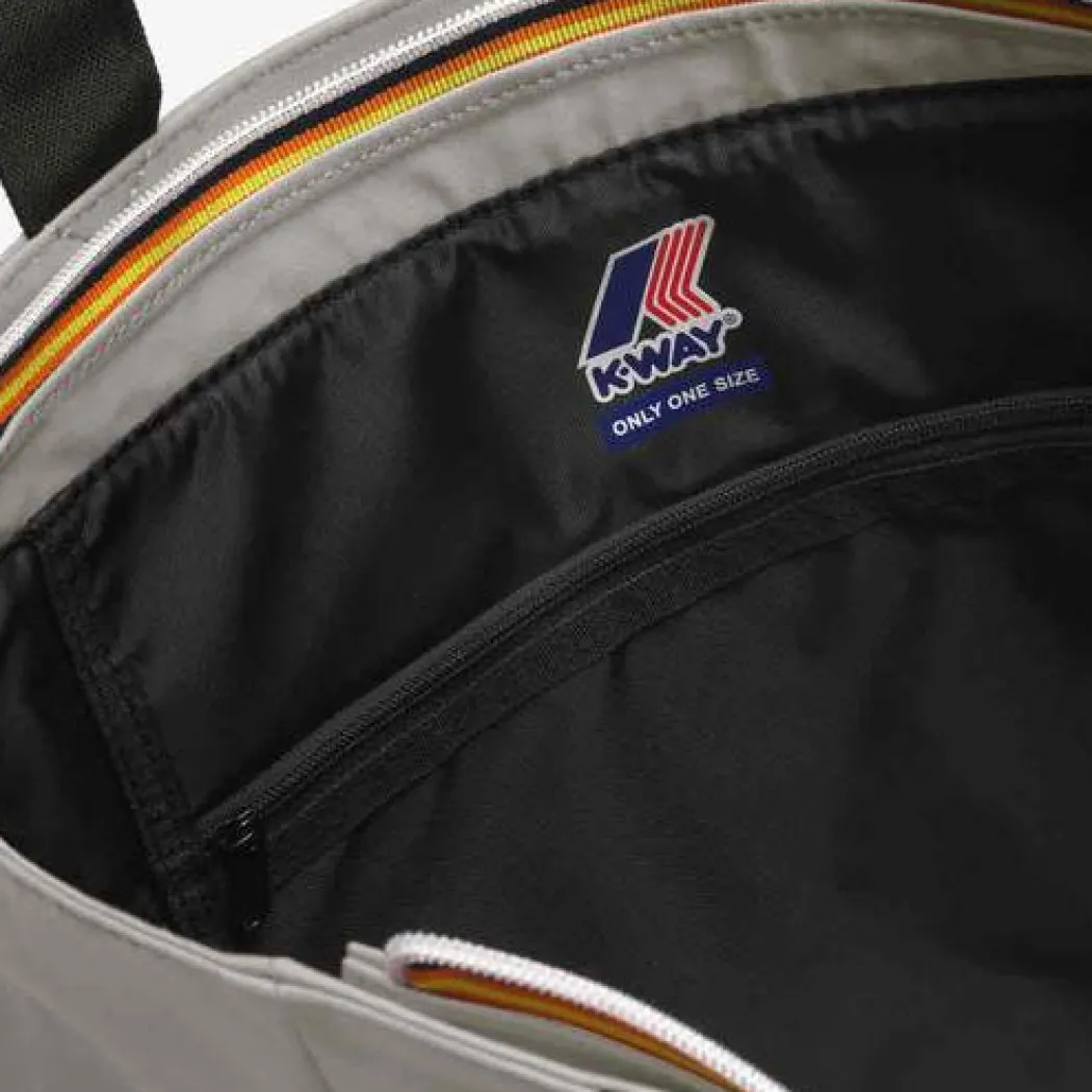 K-WAY BORSA A SPALLA ELLIANT BLACK PURE -K7116NW
