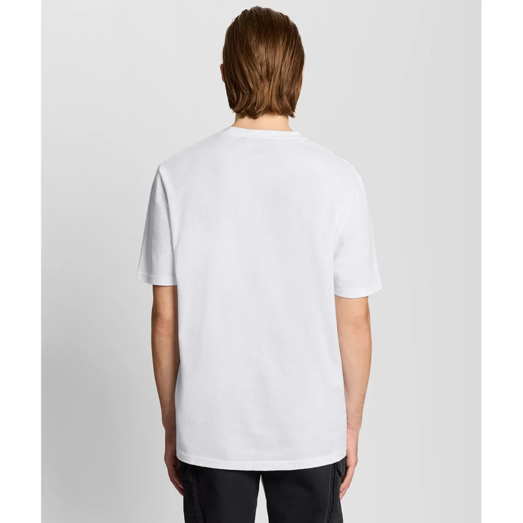 LYLE & SCOTT Popcorn Jacquard T-SHIRT uomo - TS2406V