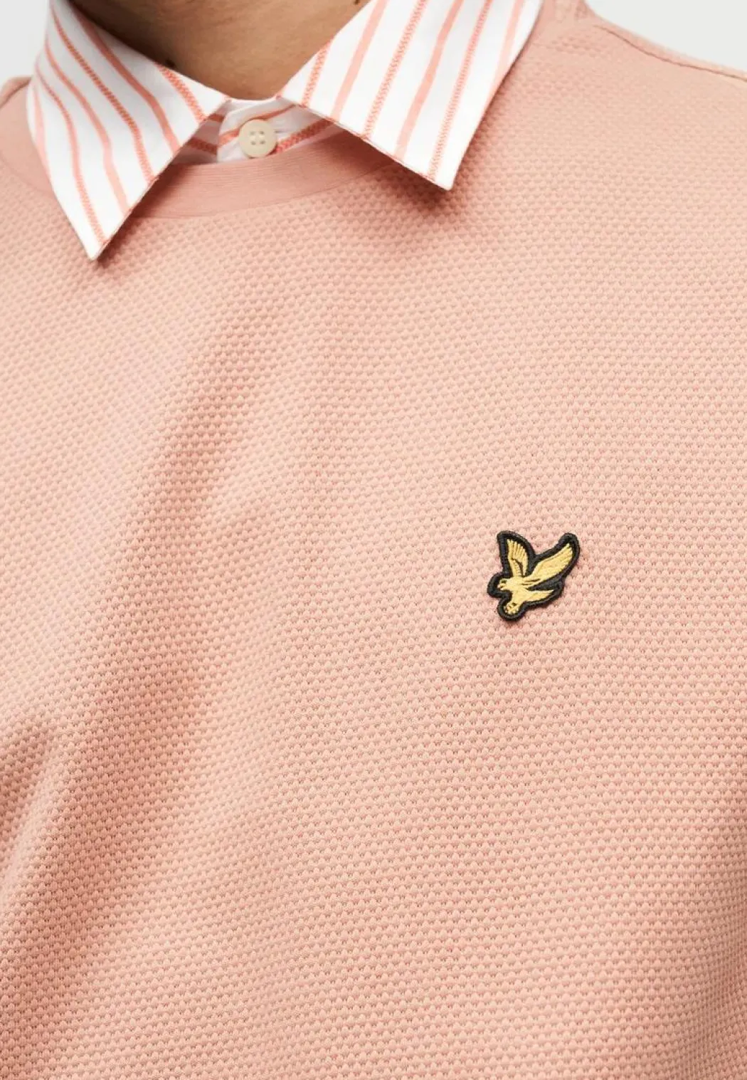 LYLE & SCOTT Popcorn Jacquard T-SHIRT uomo - TS2406V