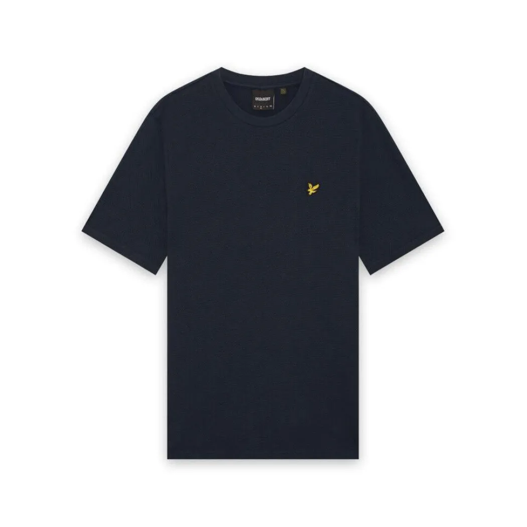 LYLE & SCOTT Popcorn Jacquard T-SHIRT uomo - TS2406V