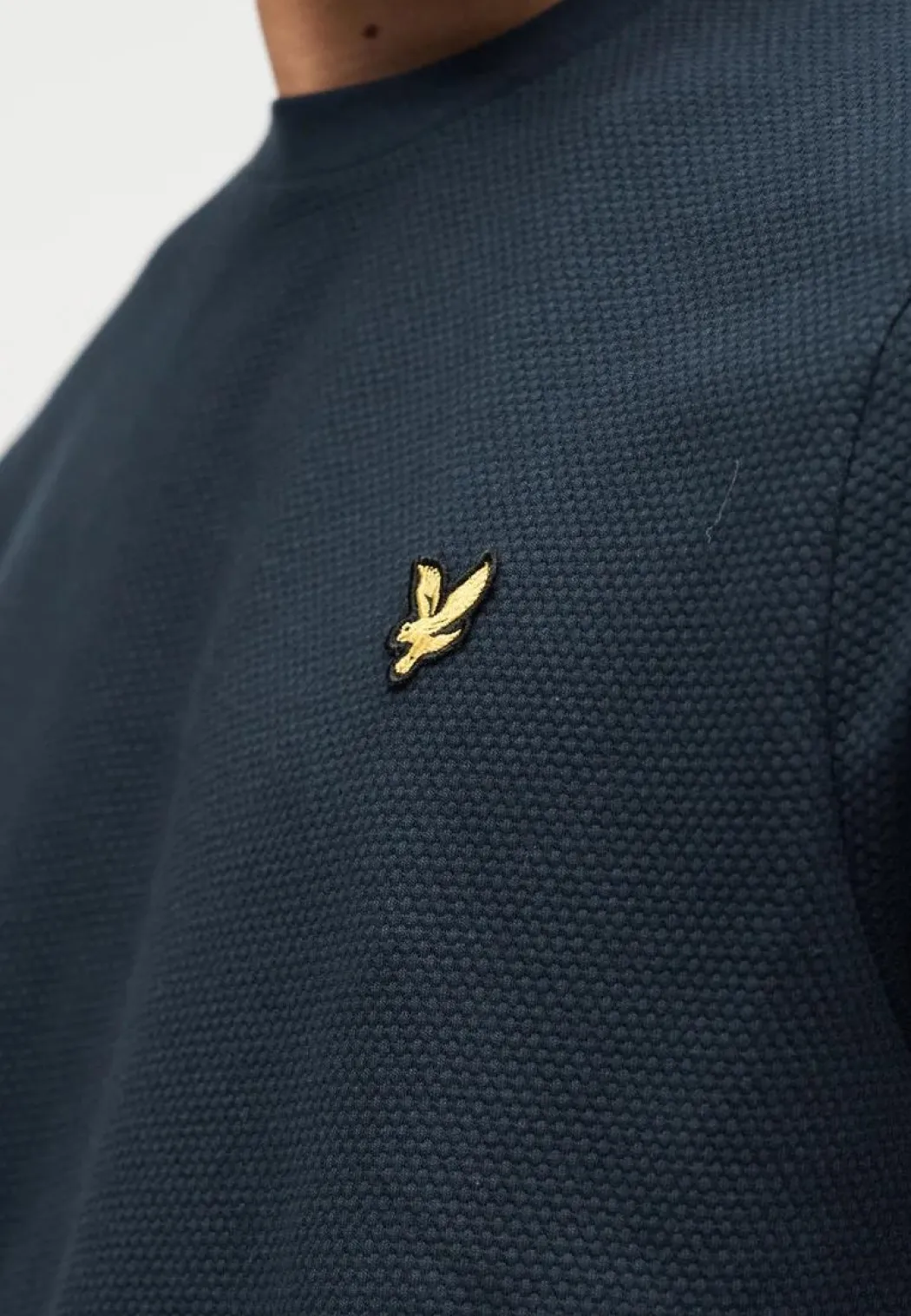 LYLE & SCOTT Popcorn Jacquard T-SHIRT uomo - TS2406V