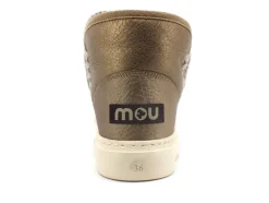 MOU MOU Eskimo Sneaker Bold Stivaletto Pelle Pelo Cracked