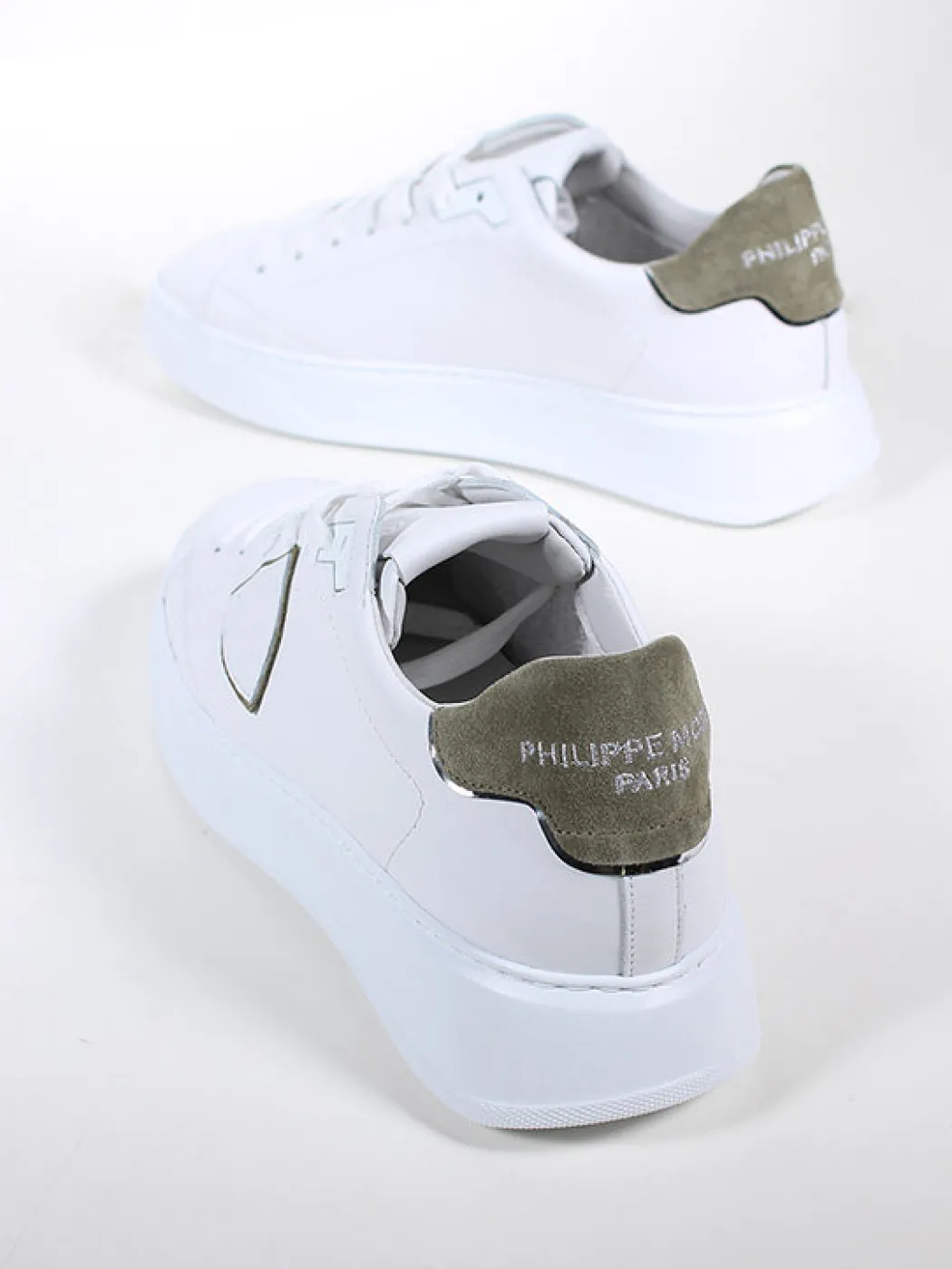 PHILIPPE MODEL TEMPLE LOW SNEAKERS UOMO - BTLU