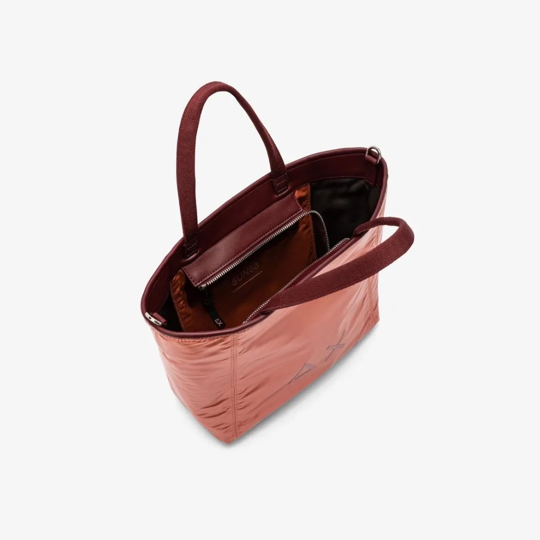 SUN 68 BORSA A SPALLA DONNA JACQUELINE LAMINATED -Z44270
