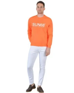 SUN 68 FELPA ROUND FLUO COTT. FL.