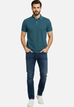 SUN 68 POLO SMALL STRIPE -A36111